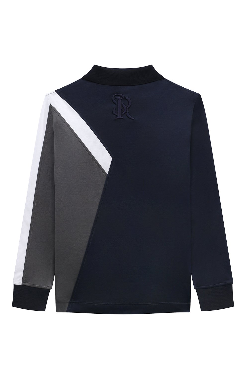 Хлопковое поло STEFANO RICCI JUNIOR синего цвета по цене 77400 руб., арт. KY01038P30/Y23456, фото 2 Хлопковое поло STEFANO RICCI JUNIOR, арт. KY01038P30/Y23456, фото 2