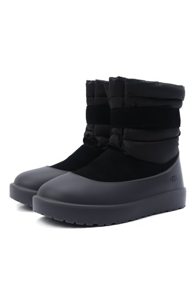 Комбинированные сапоги UGG, арт. 1120847_BLK, фото 1
