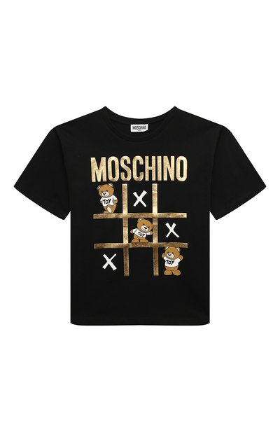 Хлопковая футболка MOSCHINO, арт. HPM03R/LAA23/10-14, фото 1