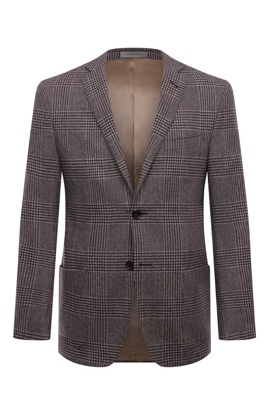 Шерстяной пиджак Corneliani 946002-9416216 Фиолетовый 946002-9416216
