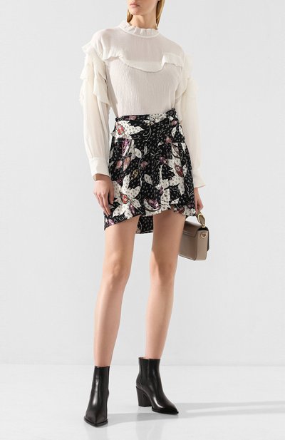 Блузка из хлопка и шелка ISABEL MARANT, арт. BS0012-19A020I/M0YRA, фото 2