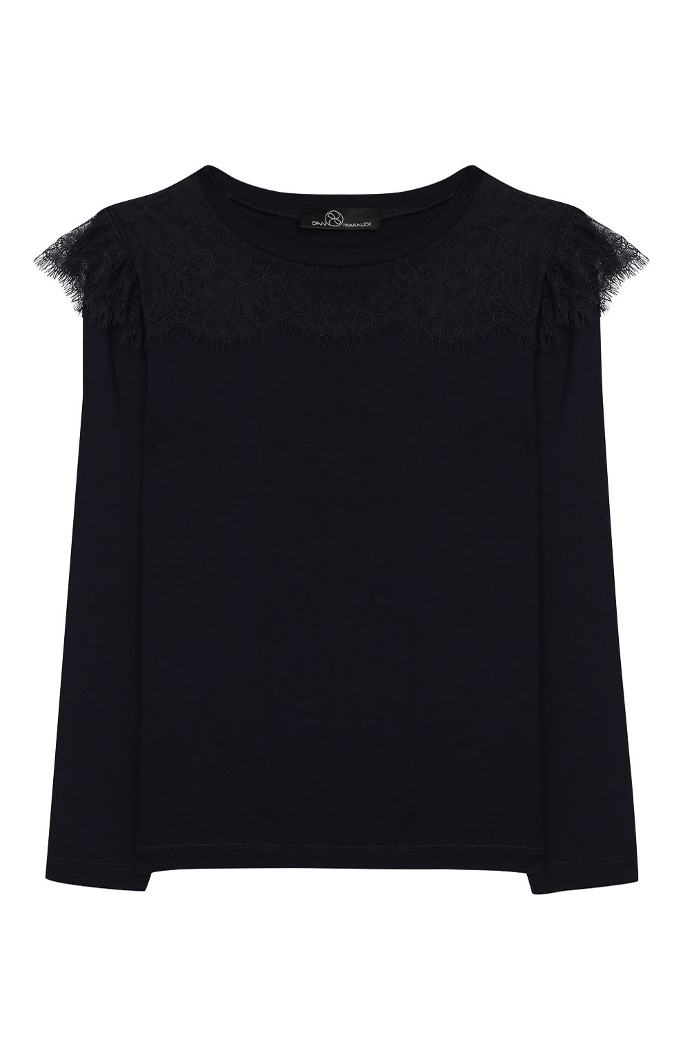 Блузка DAN MARALEX темно-синего цвета по цене 8580 руб., арт. 201348213, фото 1 Блузка DAN MARALEX, арт. 201348213, фото 1