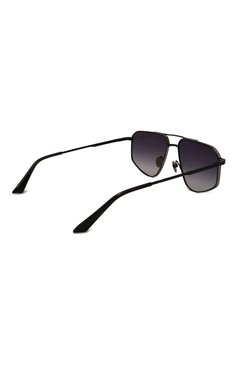 Женские солнцезащитные очки G.O.D. EYEWEAR черного цвета, арт. THIRTY SIX II BLACK SILVER/GREY | Фото 5 (Тип очков: С/з; Материал: Металл; Кросс-КТ: С/з-унисекс; Нос: Не проставлено; Региональные ограничения белый список (Axapta Mercury): Не проставлено; Оптика Гендер: оптика-унисекс; Очки форма: Авиаторы)