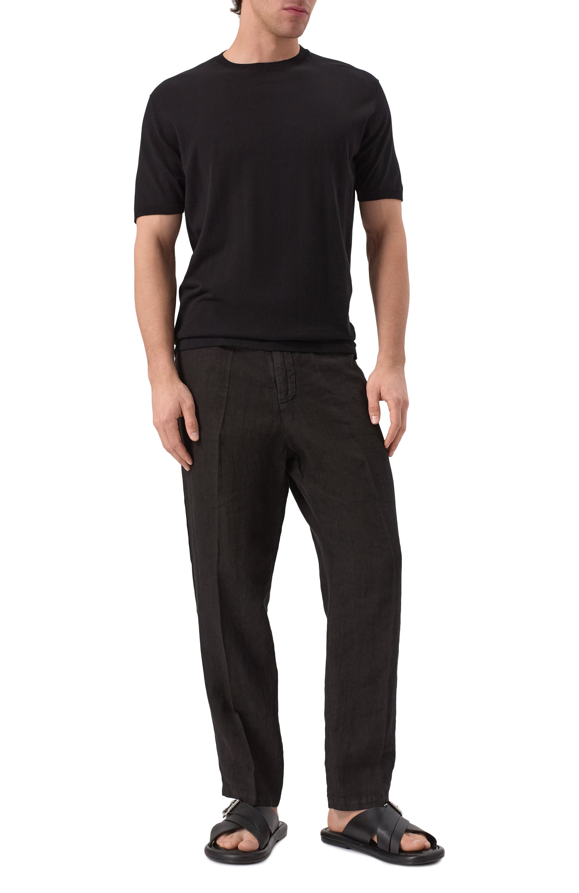 Кожаные шлепанцы MATTIA CAPEZZANI, арт. M2486/VITELL0 GAUCH0, фото 2