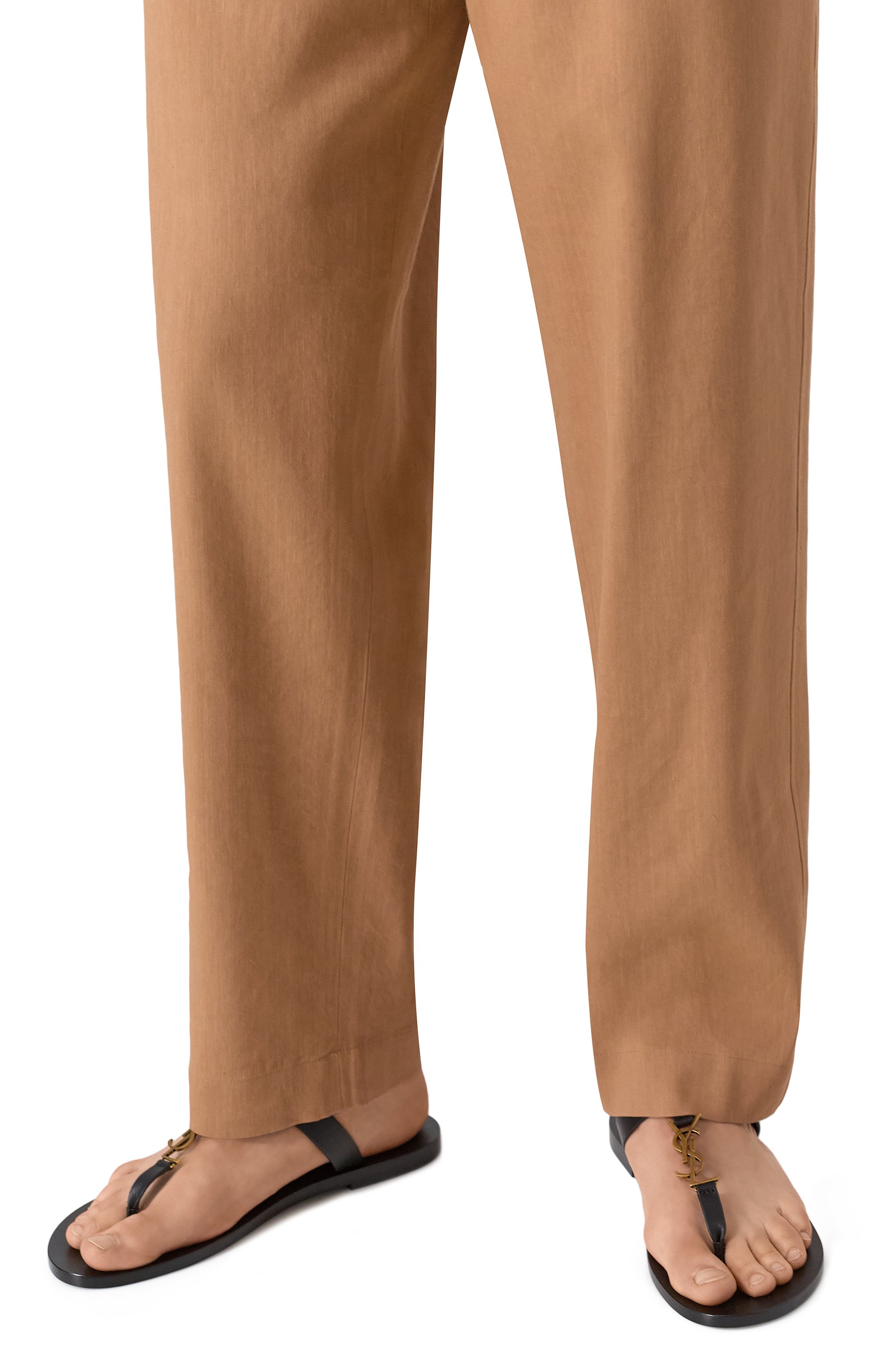 Кожаные шлепанцы cassandre SAINT LAURENT, арт. 775806/DWETT, фото 3