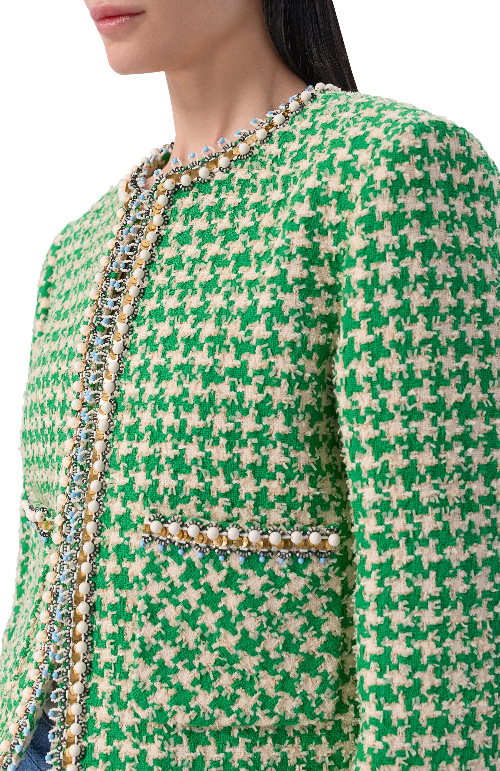 Твидовый жакет VALENTINO, арт. 8B3CE5DA/9WS, фото 5