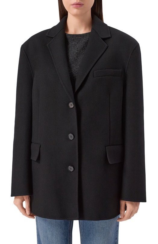 Жакет из шерсти и кашемира Juun.J JW5Y11W50 Чёрный  JW5Y11W50 Фото 3