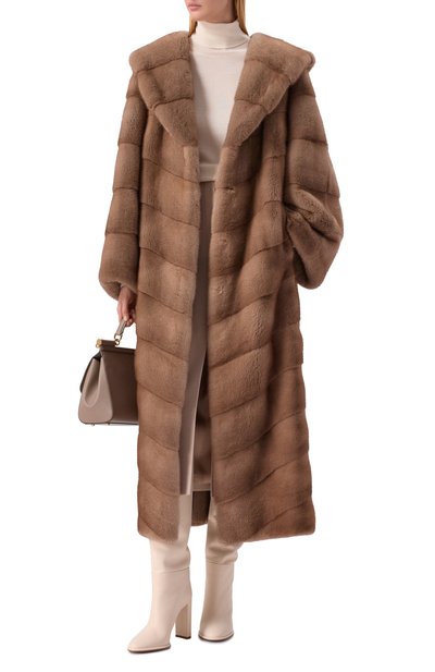 Шуба из норки VICTORIA KUSENKOVA, арт. 701900033678, фото 2