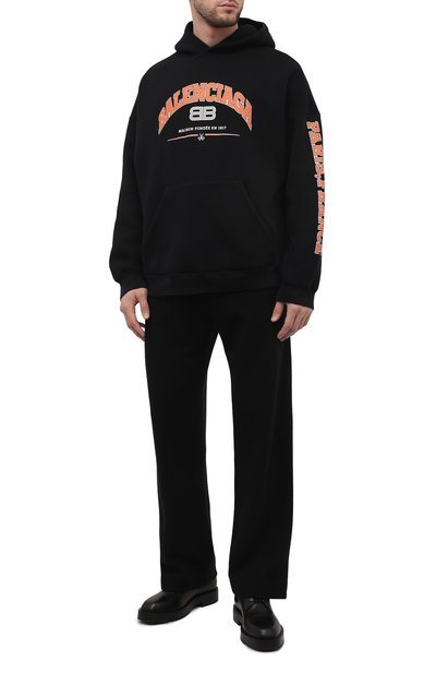 Хлопковое худи BALENCIAGA, арт. 674986/TLVJ2, фото 2