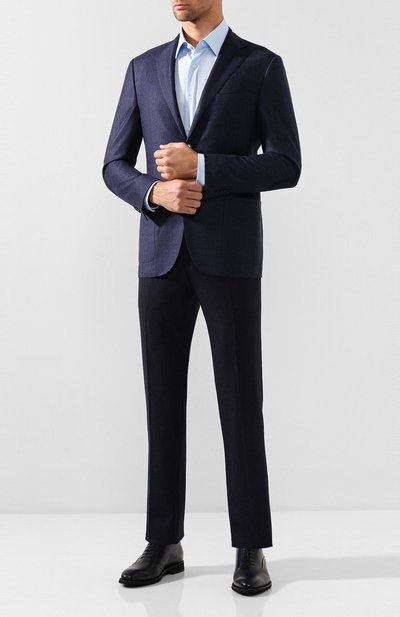 Шерстяные брюки CORNELIANI, арт. 845264-9818111/02, фото 2