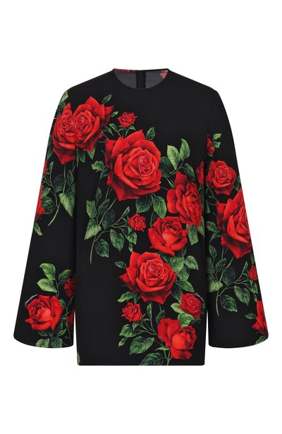 Женская шелковая блузка DOLCE & GABBANA, арт. F7BU0T/FSA9R