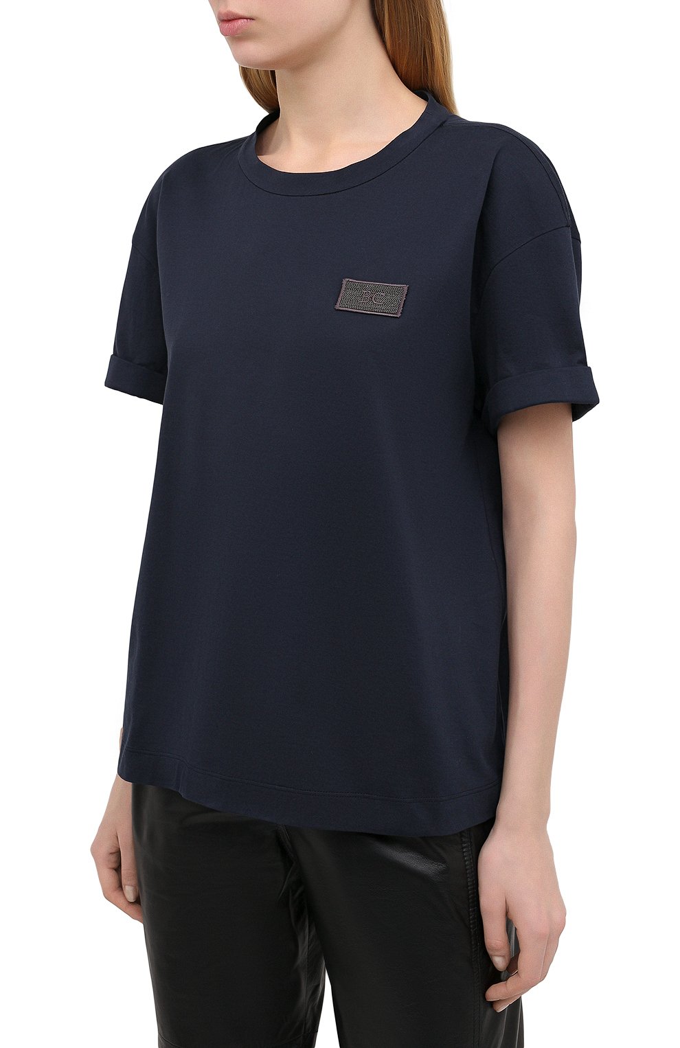 Хлопковая футболка BRUNELLO CUCINELLI, арт. M0A45DG840, фото 3