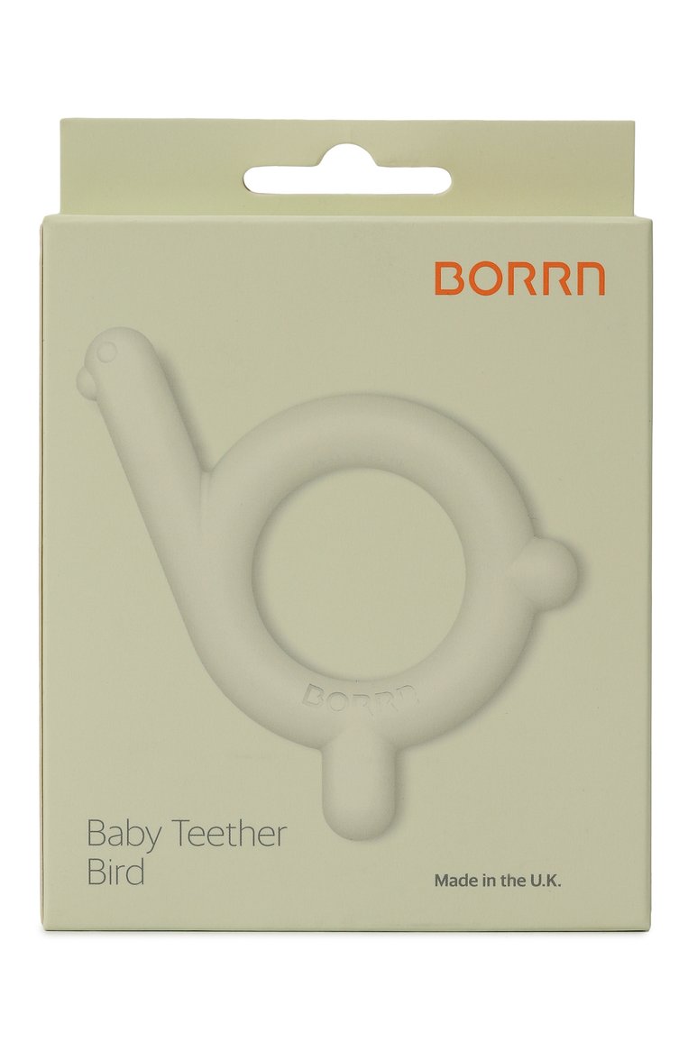 Детского прорезыватель для зубов BORRN зеленого цвета, арт. C0208E | Фото 3 (Нос: Не проставлено; Материал: Резина)