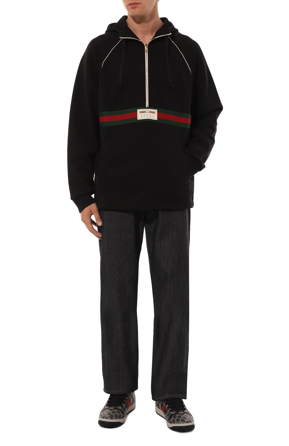 Хлопковое худи GUCCI, арт. 645320/XJDAK, фото 2