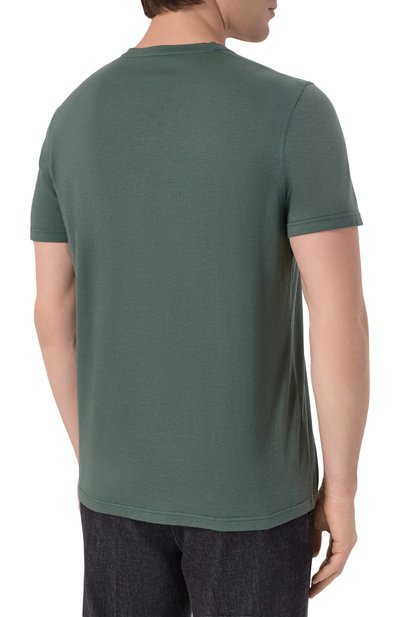 Футболка из хлопка и кашемира KITON, арт. UMK073411, фото 4