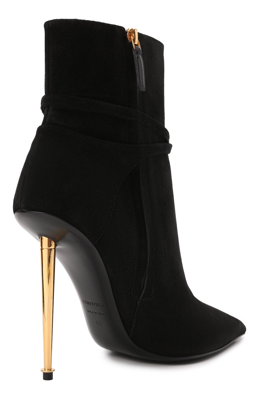 Замшевые ботильоны TOM FORD, арт. W2959T-LCL071, фото 4