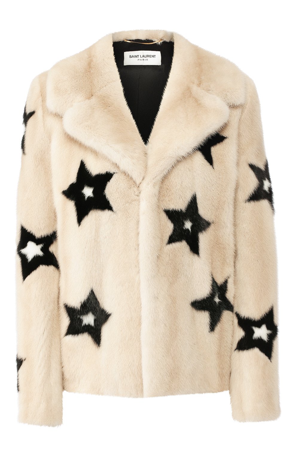 Шуба из меха норки SAINT LAURENT кремового цвета по цене 1815000 руб., арт. 574884/Y7IG2, фото 1 Шуба из меха норки SAINT LAURENT, арт. 574884/Y7IG2, фото 1