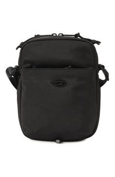 Мужская сумка d-pack x DIESEL черного цвета, арт. X10310/P8166 | Фото 1 (Ремень/цепочка: На ремешке; Размер: small; Материал: Текстиль; Материал сплава: Проставлено; Драгоценные камни: Проставлено)
