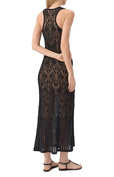 Платье LIU JO черного цвета по цене 31590 руб., арт. WA5223MS007, фото 4 Платье LIU JO, арт. WA5223MS007, фото 4