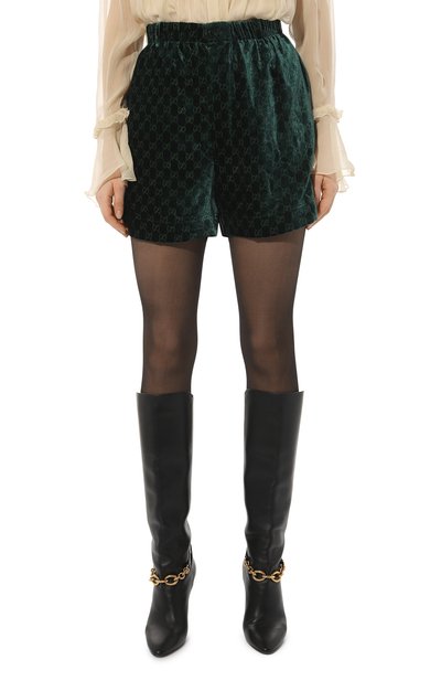 Бархатные шорты GUCCI, арт. 677573 ZAHGE, фото 3