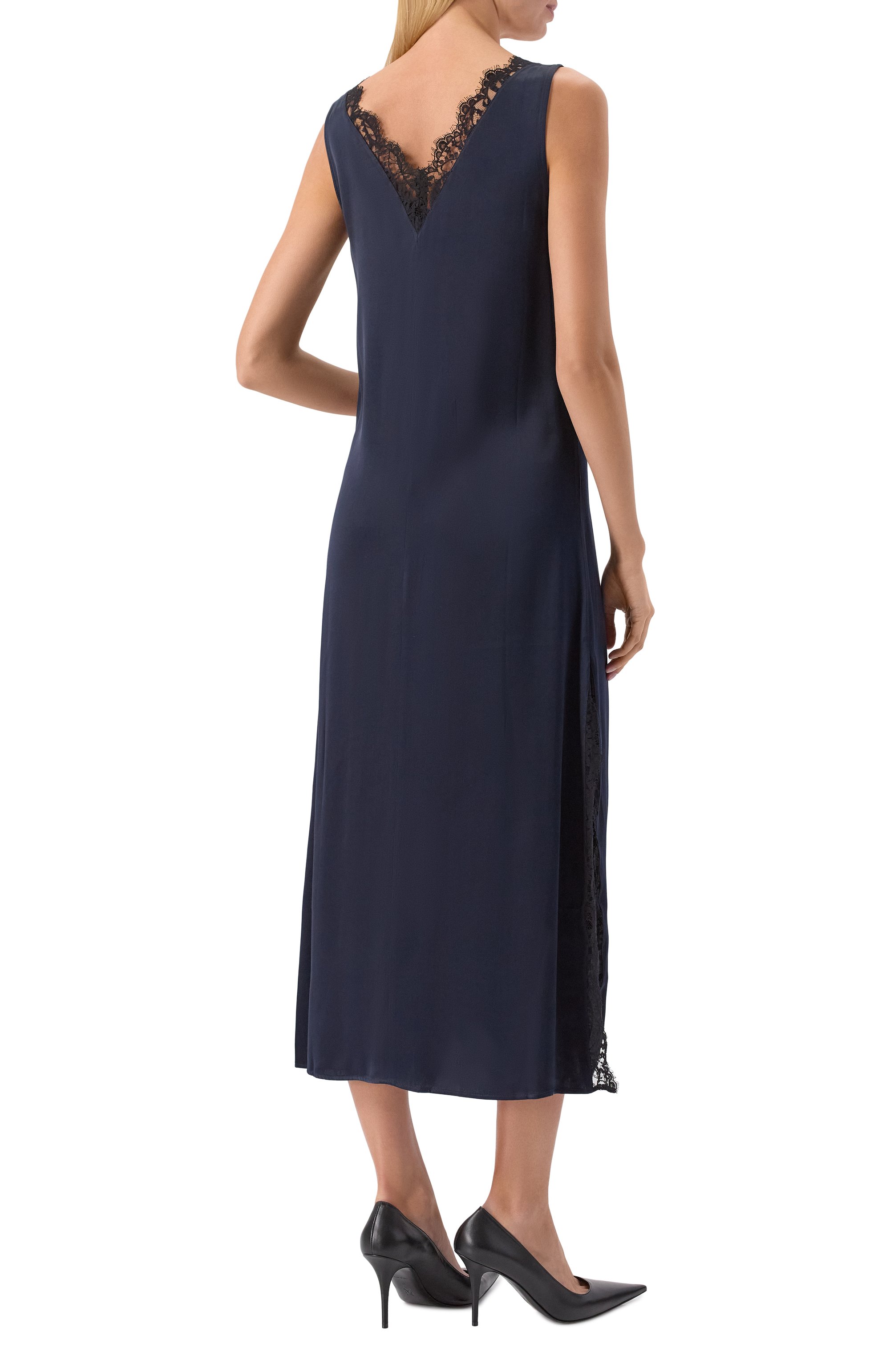 Платье из вискозы OFFICINE GENERALE, арт. W25WDRS105, фото 4