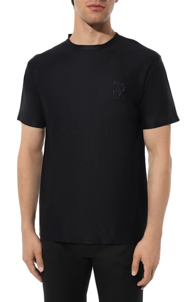 Шелковая футболка STEFANO RICCI, арт. MNH3102170/K0002N, фото 3