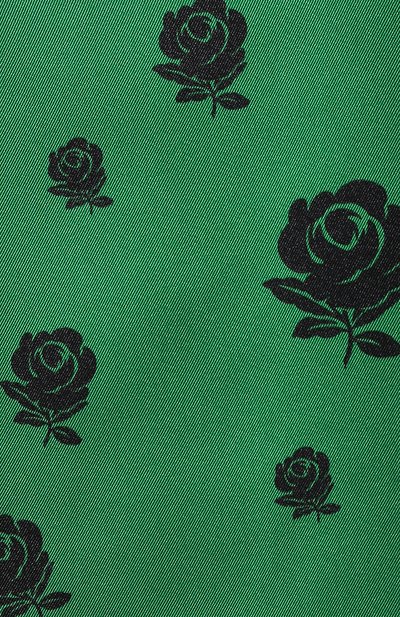 Блузка с принтом KENZO зеленого цвета по цене 25250 руб., арт. 2CH19554G, фото 5 Блузка с принтом KENZO, арт. 2CH19554G, фото 5