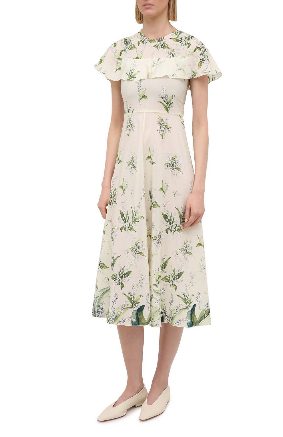 Шелковое платье REDVALENTINO, арт. VR3VAF20/5LW, фото 3