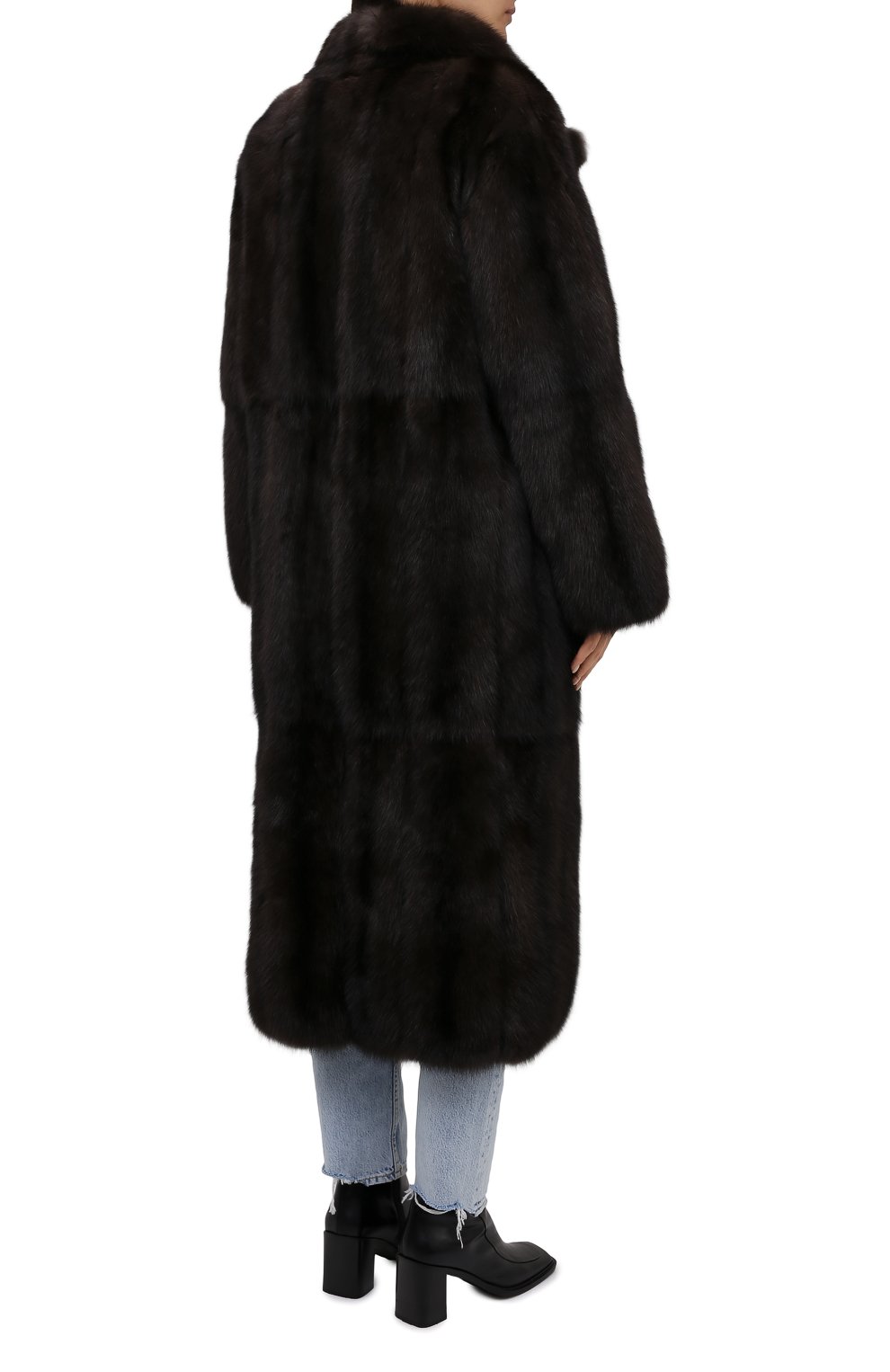 Двусторонняя шуба из меха соболя SIMONETTA RAVIZZA, арт. F01C041Z1A/015, фото 4