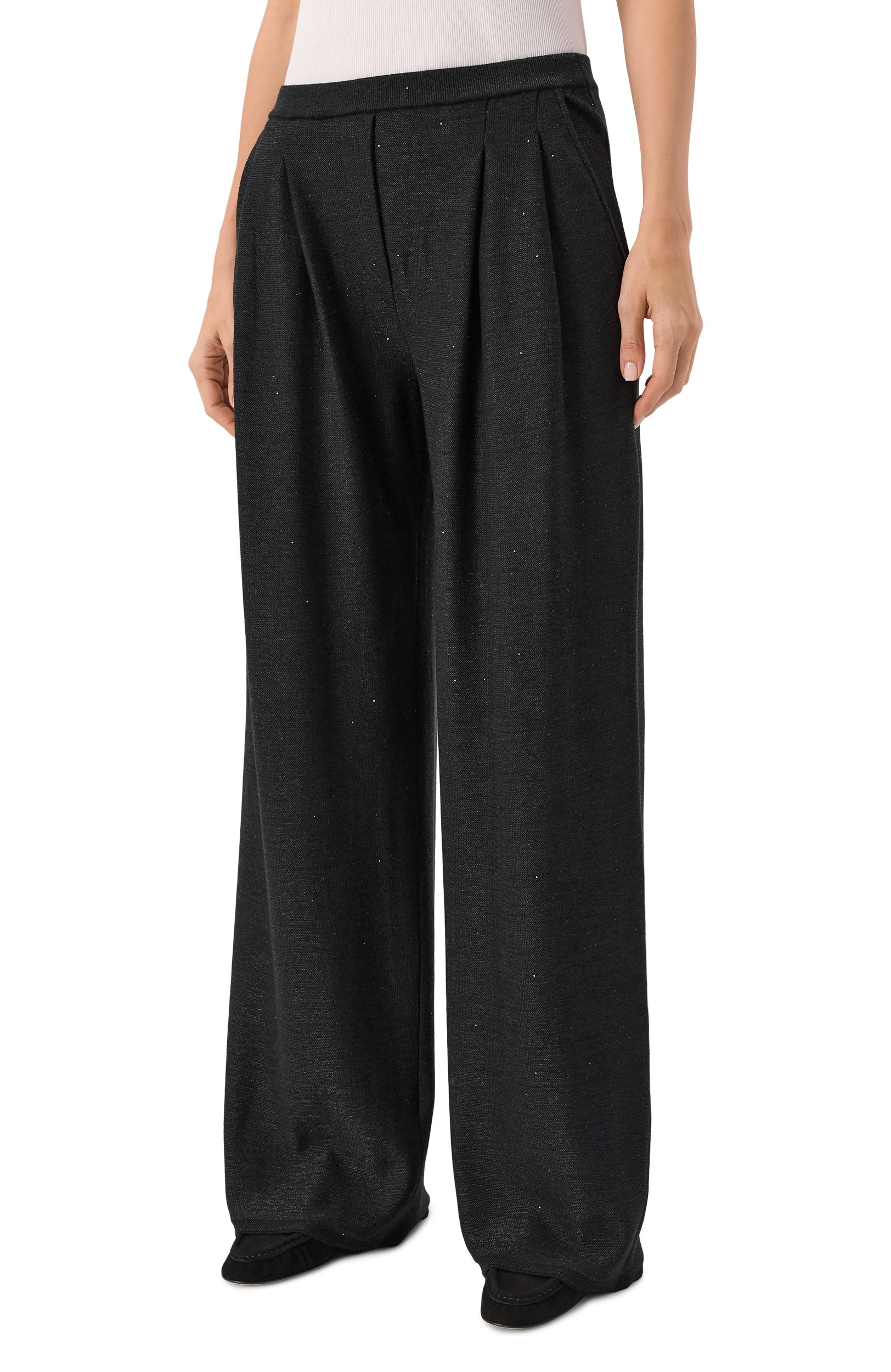 Брюки из кашемира и шерсти AND THE BRAND, арт. W27-P090-1202-900, фото 3