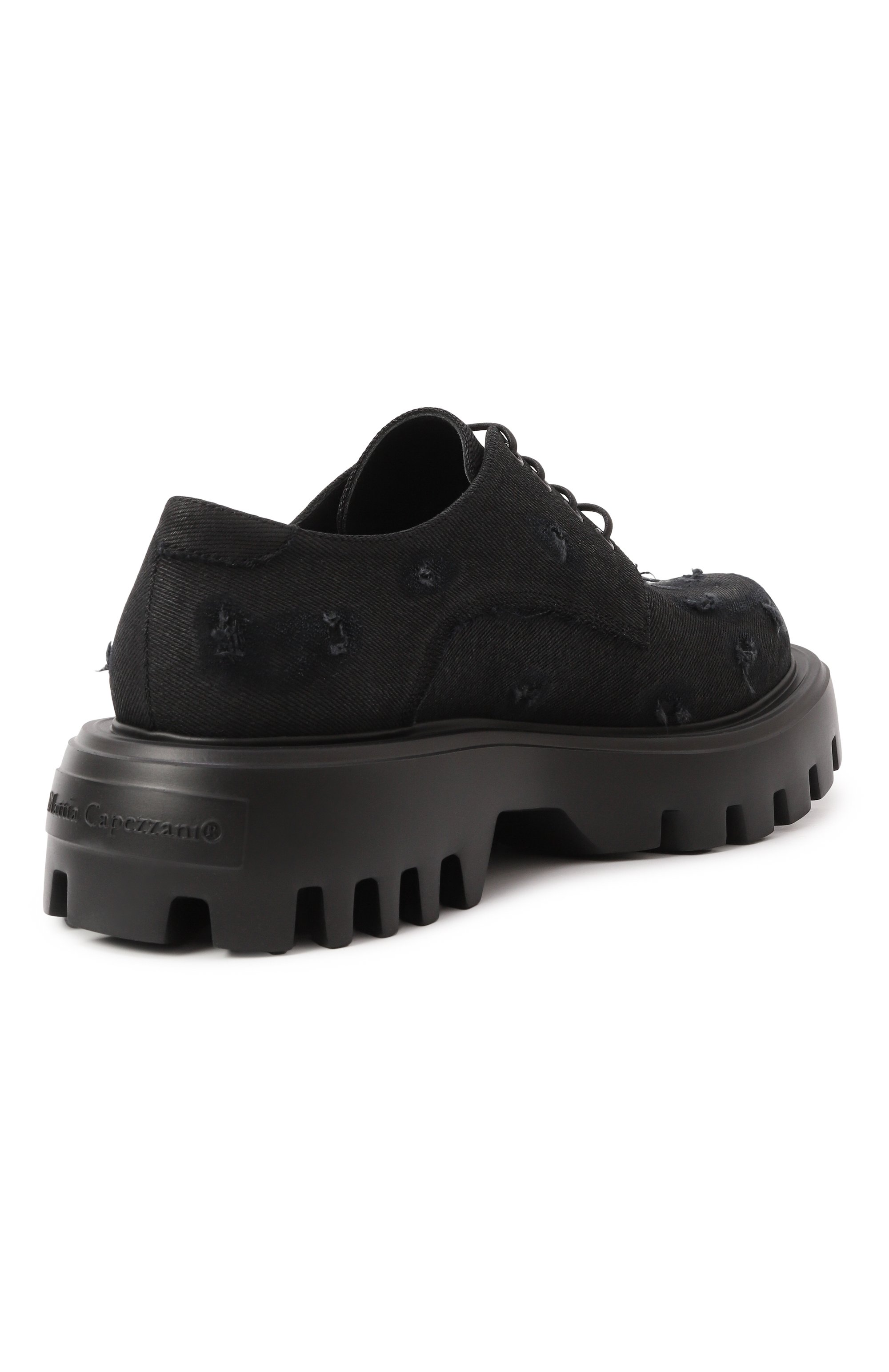 Текстильные дерби MATTIA CAPEZZANI, арт. M2344/JEANS, фото 5