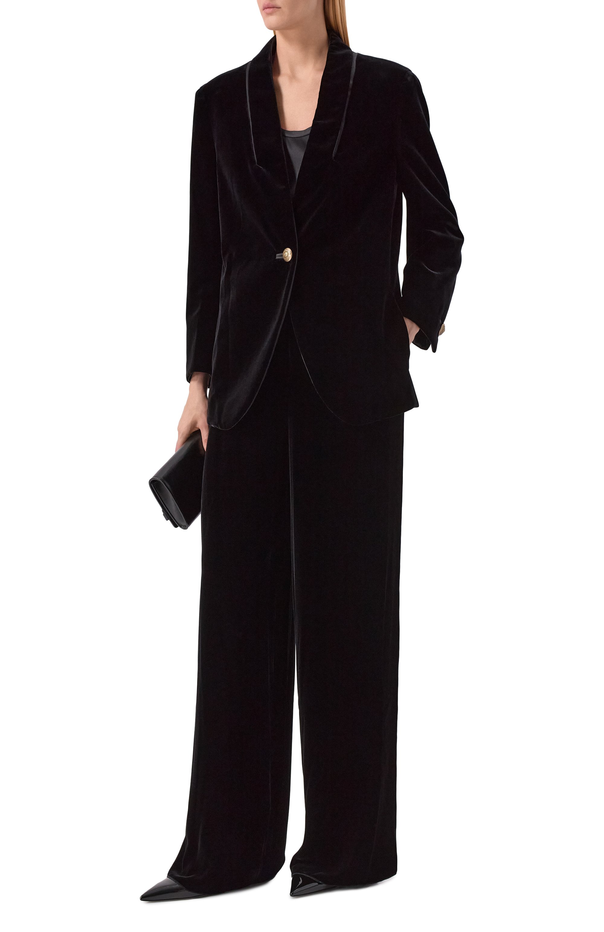 Бархатный жакет GIORGIO ARMANI, арт. GW001555/AF20583, фото 2