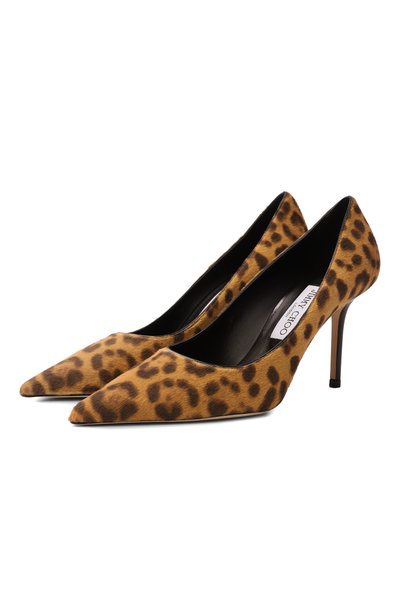 Женские кожаные туфли love 85 JIMMY CHOO, арт. L0VE85L0P
