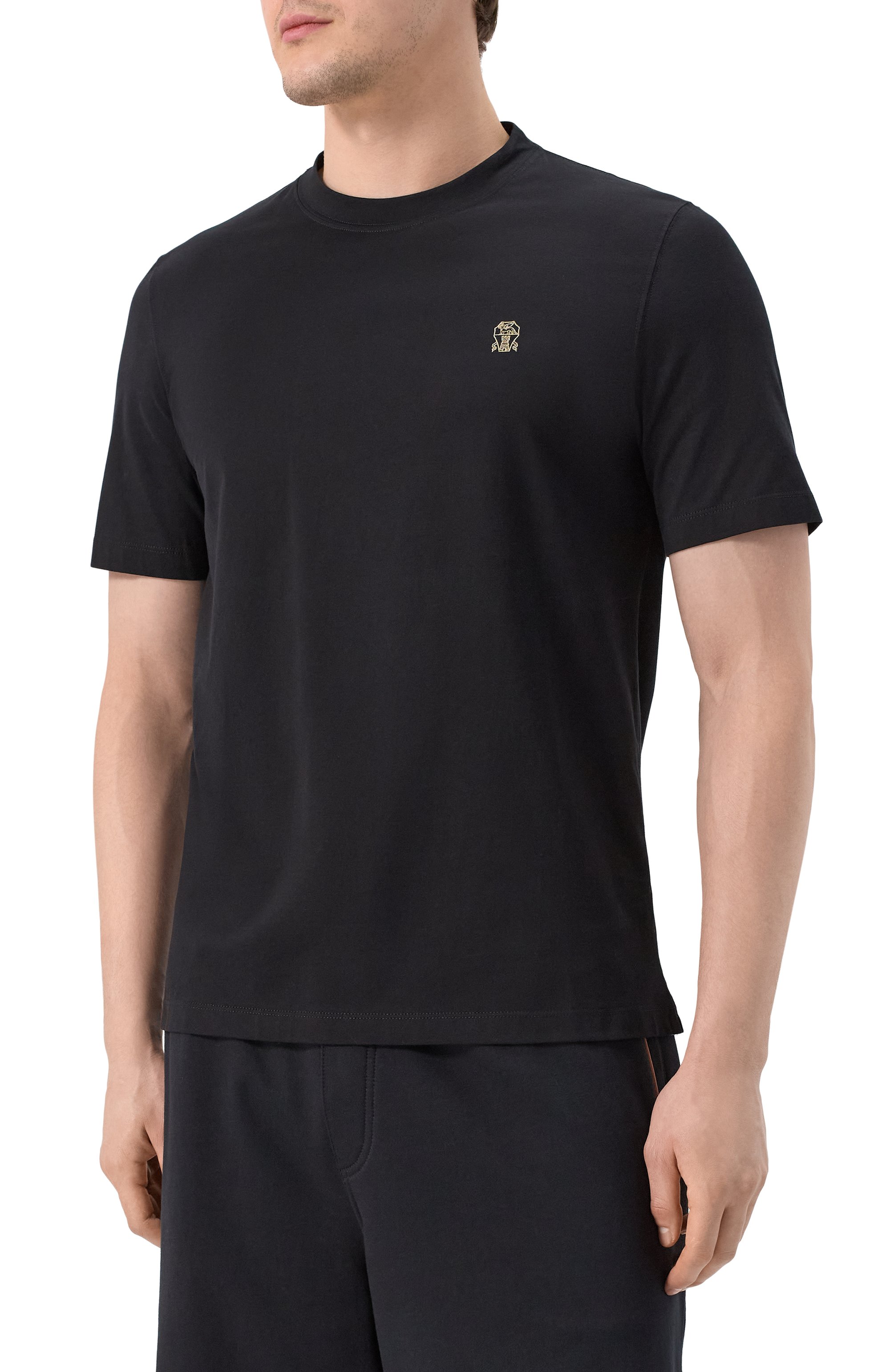 Хлопковая футболка BRUNELLO CUCINELLI, арт. M0B137444G, фото 3