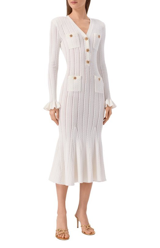 Платье self-portrait SS26-051M-W Белый  SS26-051M-W Фото 2