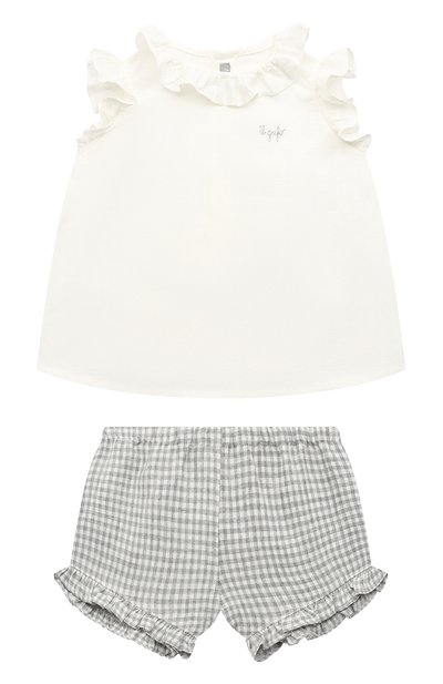 Комплект из топа и шорт IL GUFO, арт. P23DP424L1012/12M-18M, фото 1