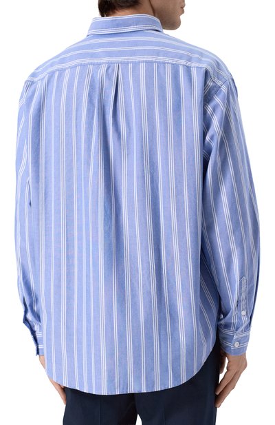 Хлопковая рубашка HUGO BLUE, арт. 50534183, фото 4