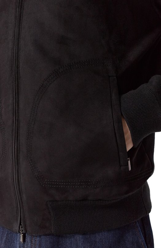 Комбинированный кардиган Zilli KZMC01M0270VTSU00_002 Чёрный  KZMC01M0270VTSU00_002 Фото 5