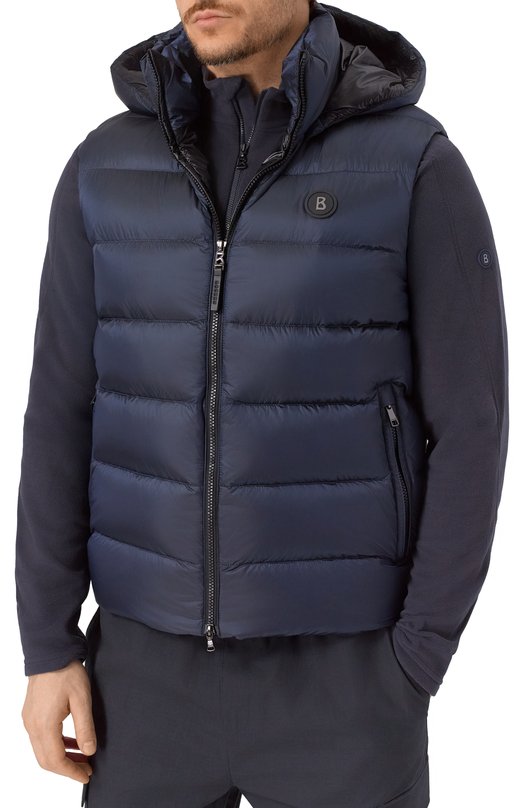 Пуховый жилет Bogner 38386856 Синий  38386856 Фото 3