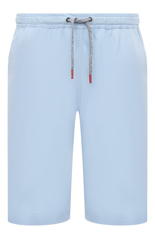 Хлопковые шорты Kiton UPSH0RTH08436 Голубой UPSH0RTH08436