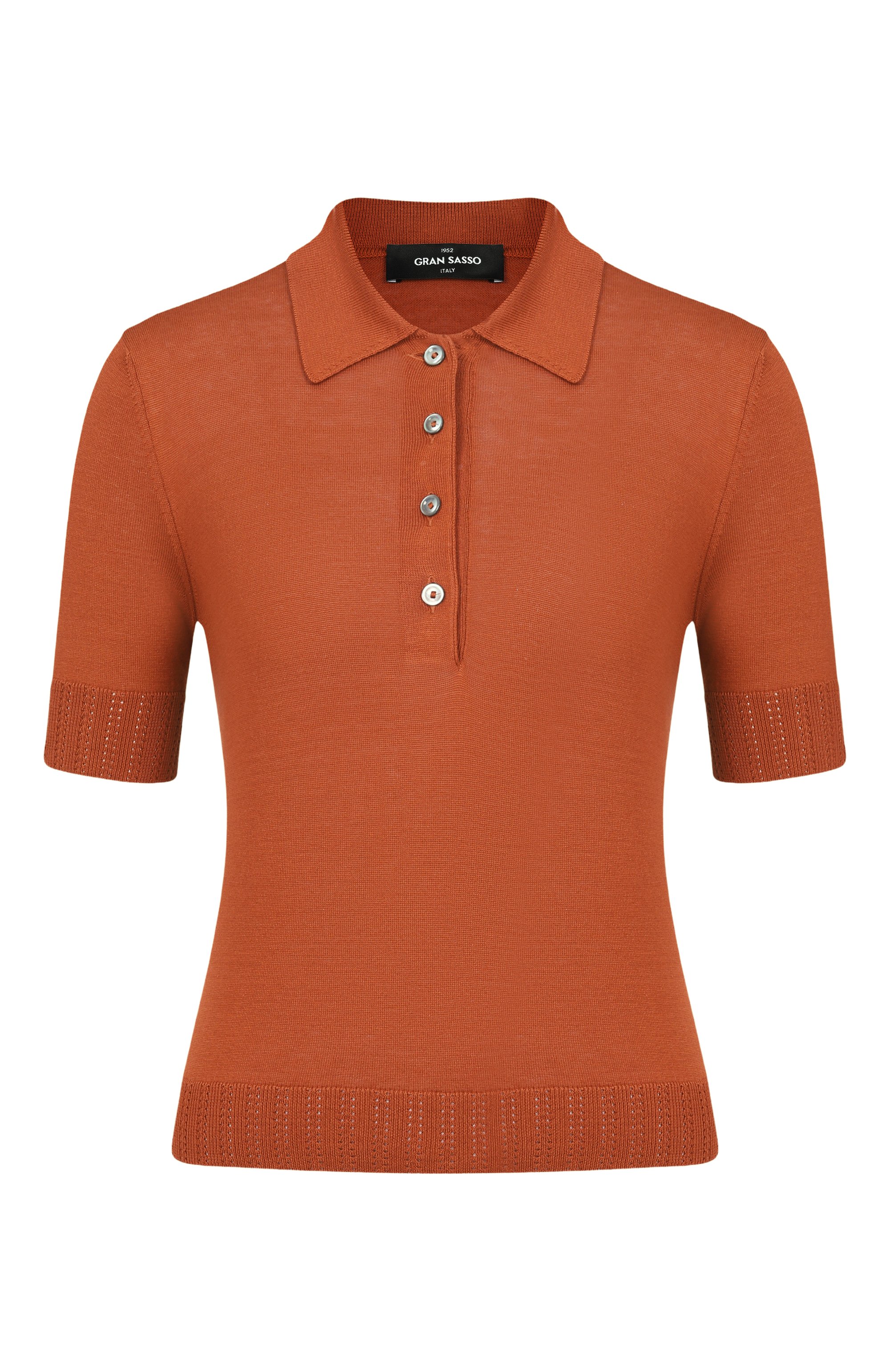 Шелковое поло GRAN SASSO, арт. 43254/23550, фото 1