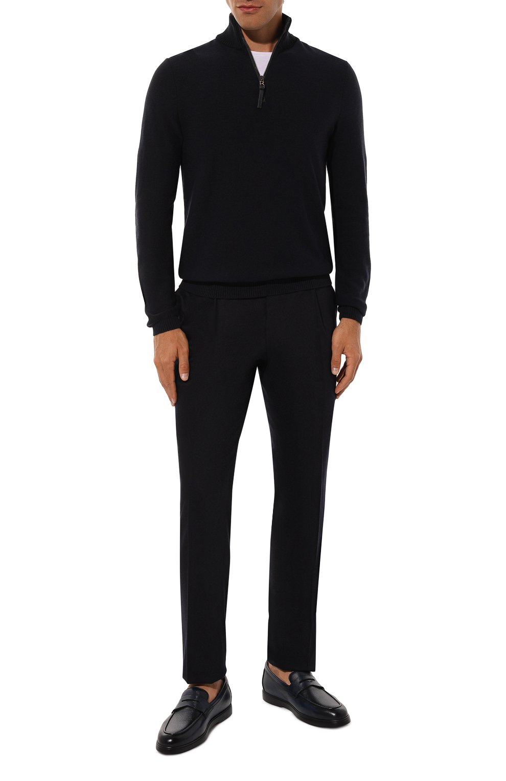 Кожаные пенни-лоферы BLU BARRETT, арт. EDWIN-12095.40, фото 2