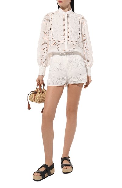 Хлопковая рубашка CHARO RUIZ IBIZA, арт. 243201, фото 2