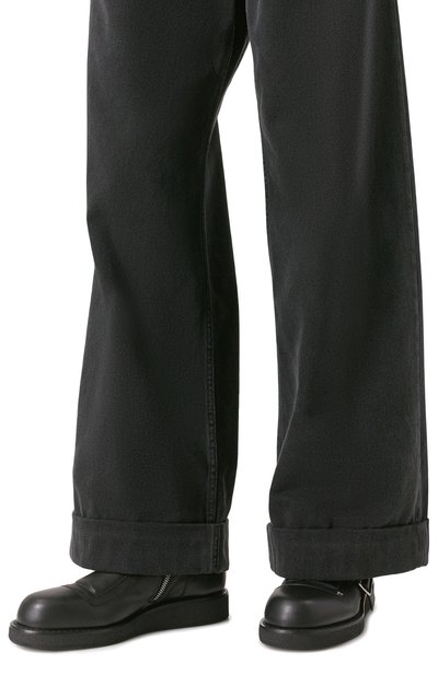 Кожаные ботинки sune ANN DEMEULEMEESTER, арт. B0013283/LT141, фото 3