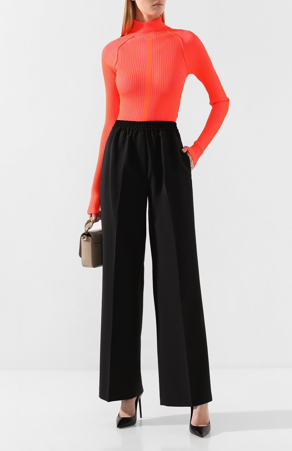 Брюки ACNE STUDIOS черного цвета по цене 22950 руб., арт. AK0138, фото 2 Брюки ACNE STUDIOS, арт. AK0138, фото 2