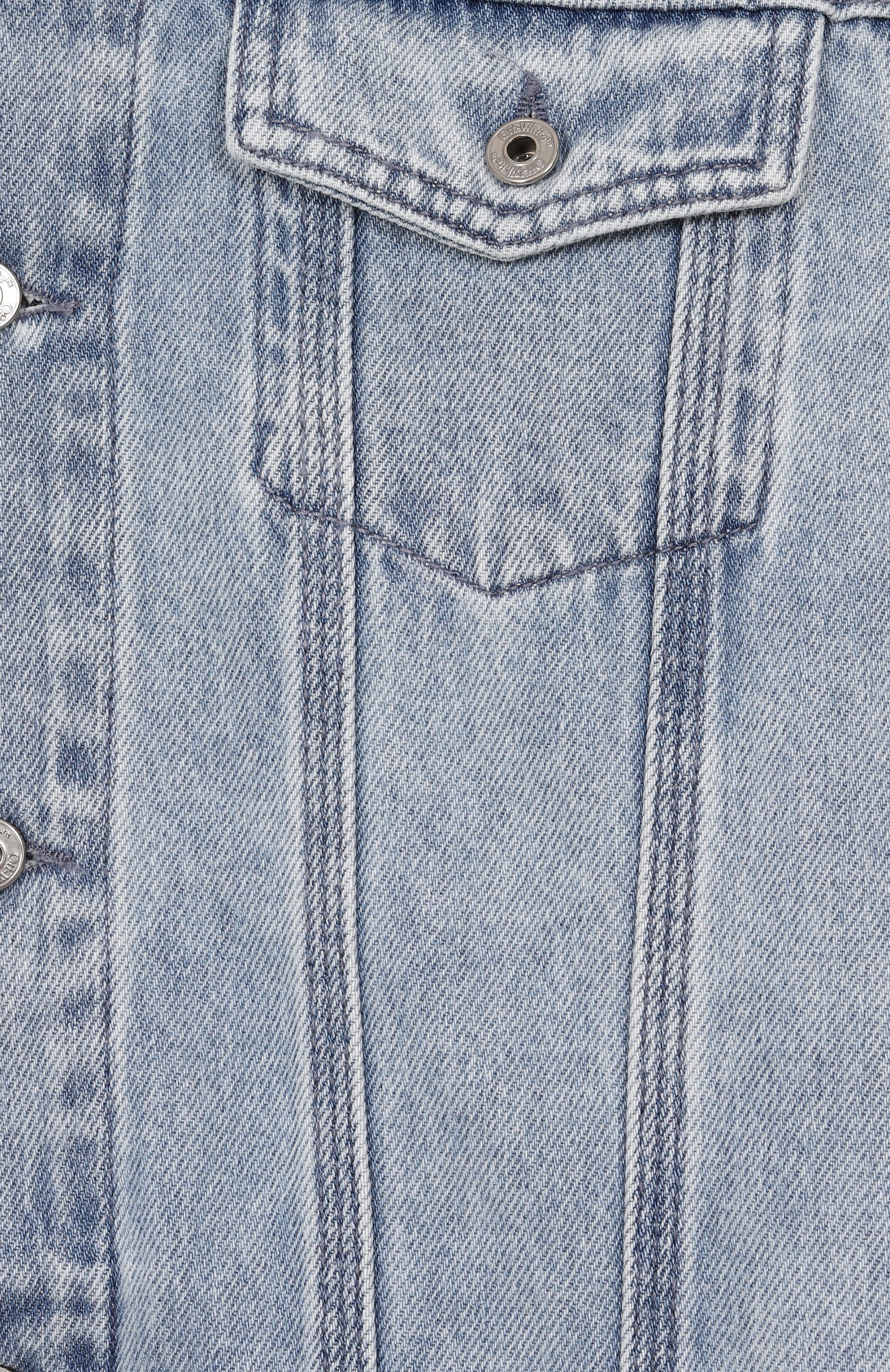 Джинсовая куртка OFF-WHITE, арт. 0BYE001S25DEN001/12+, фото 3