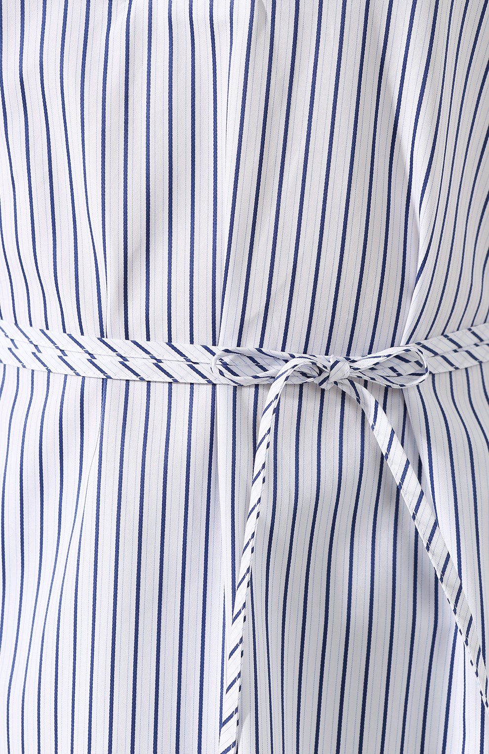 Хлопковая рубашка VICTORIA, VICTORIA BECKHAM, арт. SHVV 131 PSS19 MIX STRIPE SHIRTING, фото 5