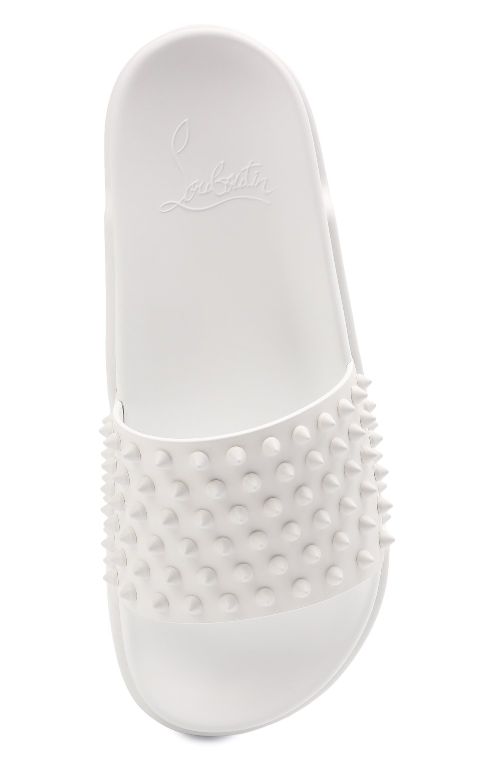 Кожаные шлепанцы pool fun donna CHRISTIAN LOUBOUTIN, арт. 3190690/P00L FUN D0NNA FLAT, фото 5