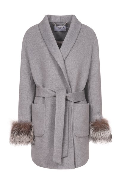 Женское пальто из шерсти и кашемира SEVEN LAB, арт. ПАСОИЧСЕР