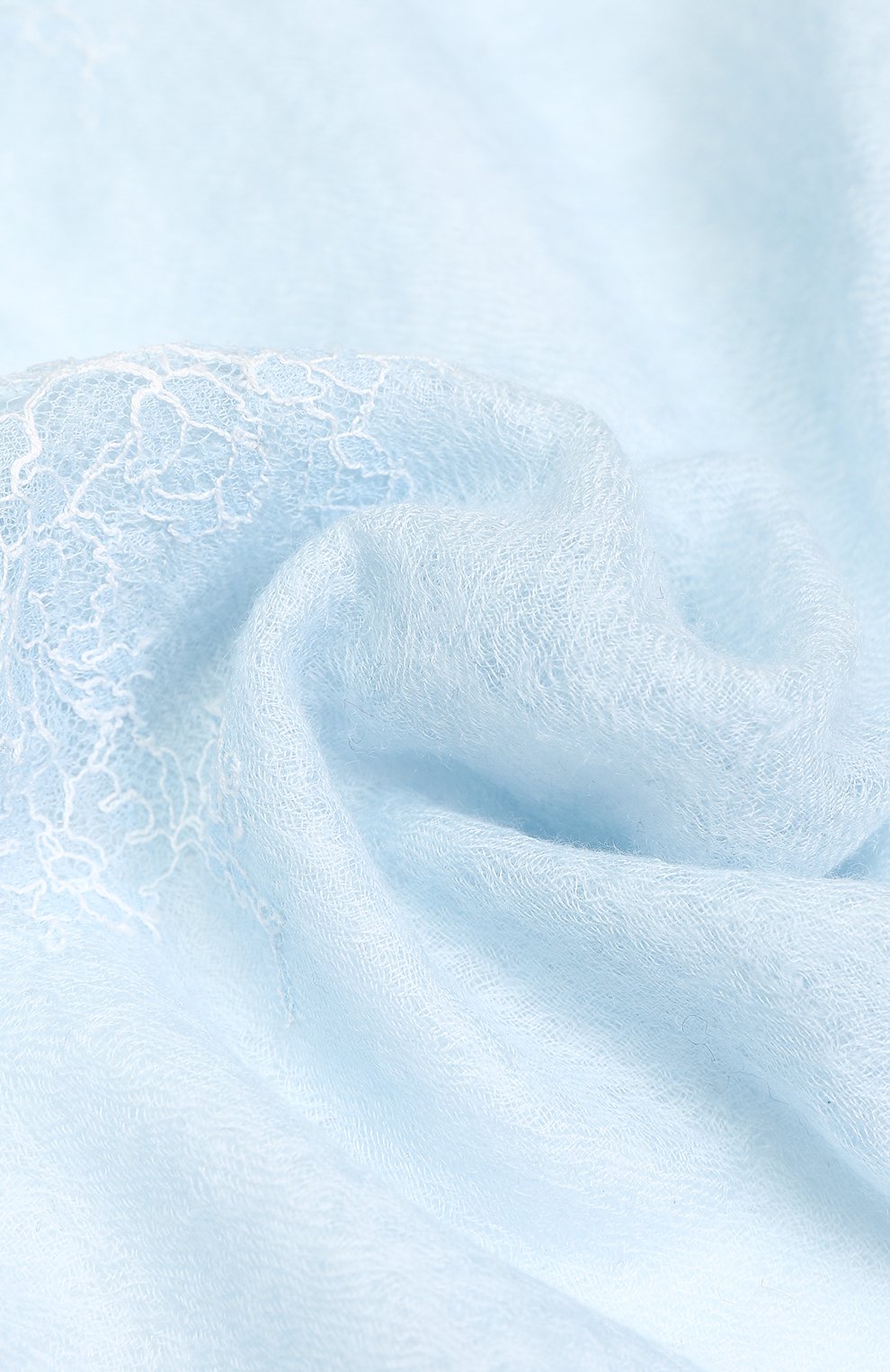 Кашемировый шарф с кружевной отделкой VINTAGE SHADES, арт. 13064, фото 2